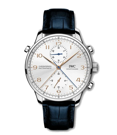 IWC Portugieser Chronograph Rattrapante Edition Padrao Dos IW371219 kol saati
