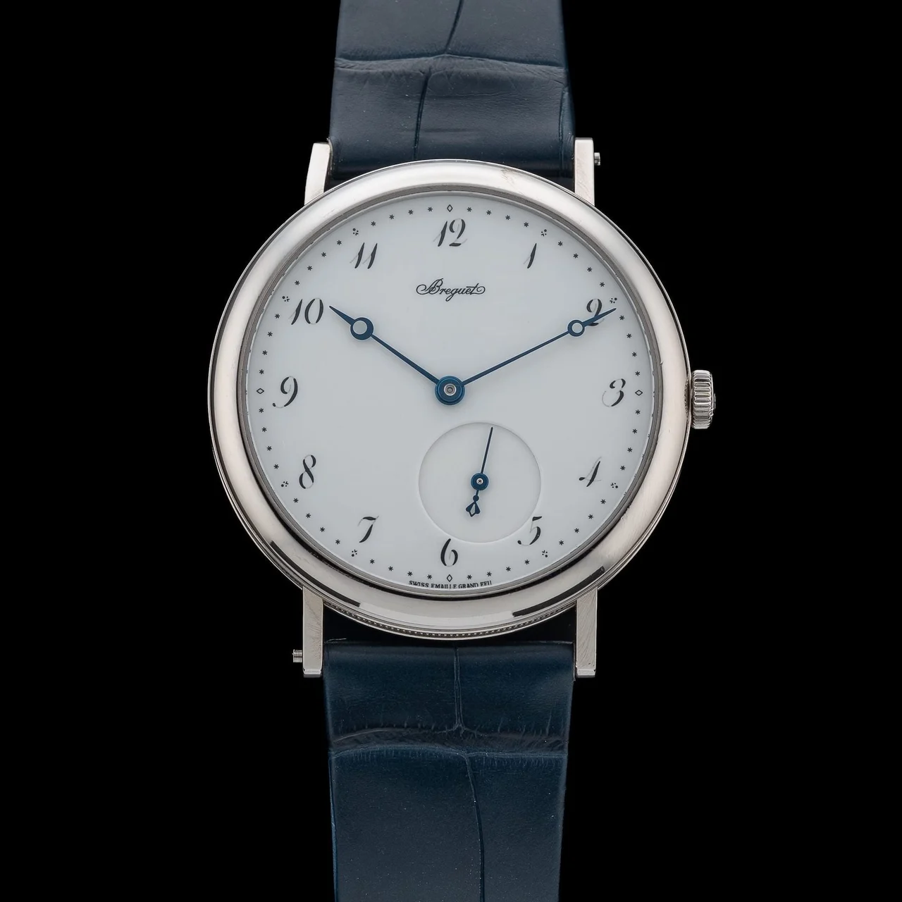 Breguet Classique 5140 White Gold White Enamel 5140BB/29/9W6 POC210009N42067 40 mm kol saati