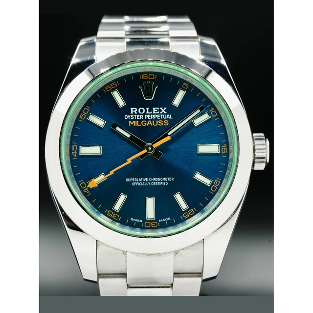 Rolex Milgauss Z Blue Dial 210000050317 kol saati