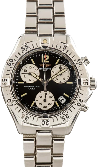 Breitling Chrono Colt Quartz Stainless Steel A53035 kol saati