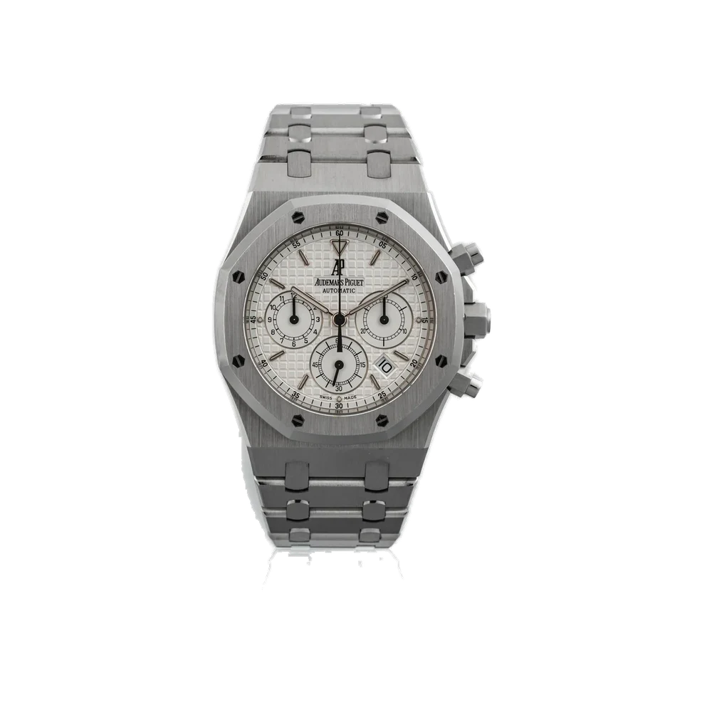 Audemars Piguet Royal Oak Silver Chronograph Dial 25860ST.OO.1110ST.05 39 mm kol saati