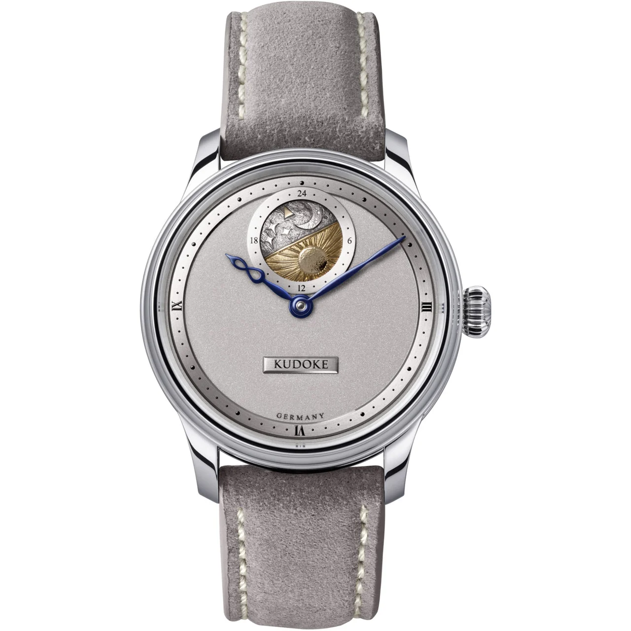 Kudoke Rhodium Dial kudoke-2-rhodium kol saati