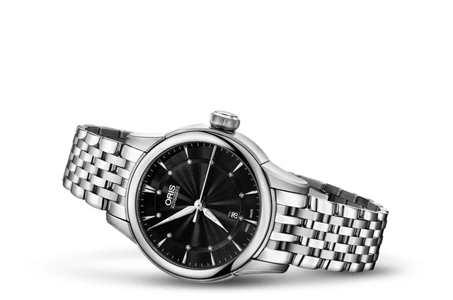 Oris Artelier Date Diamonds 01 561 7687 4094-07 8 14 77 kol saati