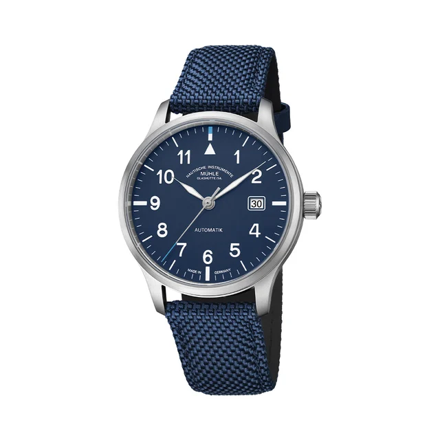 Muhle Glashutte Terrasport II USA 2025 Limited Edition 40mm - Blue on Fabric Strap M1-37-4