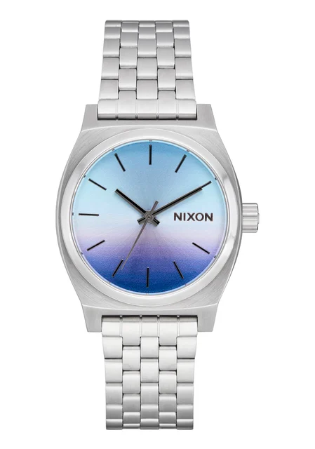 Nixon US Medium Time Teller - Silver / Dusk A1130-5357-00 kol saati