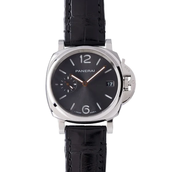 Panerai PANERAI REF. PAM 01247, LUMINOR DUE, PICOLO DUE, STEEL, UNWORN kol saati