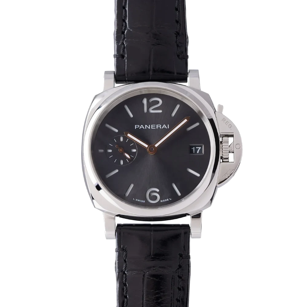 Panerai PANERAI REF. PAM 01247, LUMINOR DUE, PICOLO DUE, STEEL, UNWORN kol saati