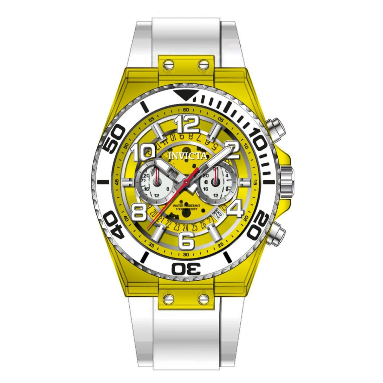 Invicta Speedway 886678588664 48 mm kol saati