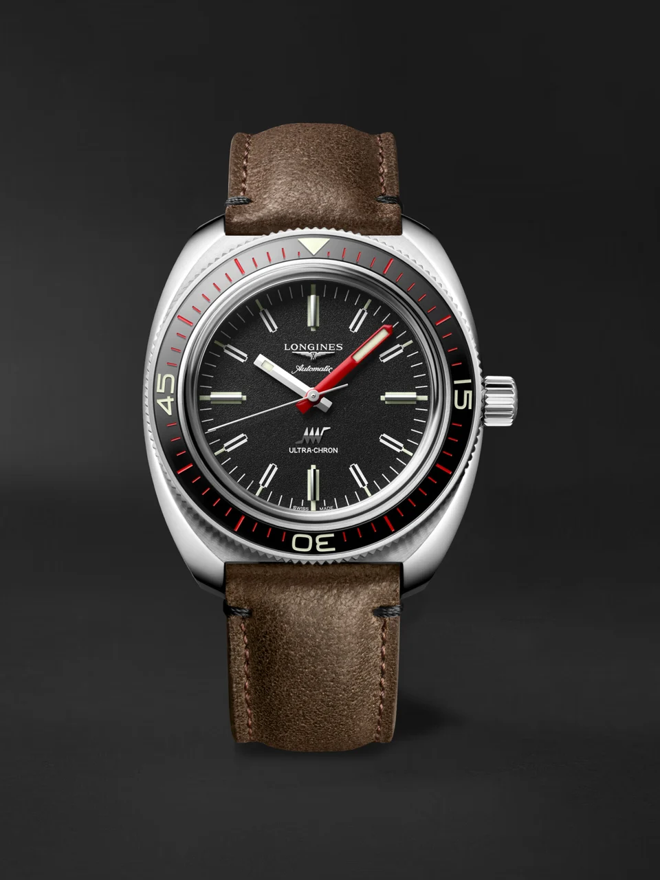 Longines Ultra-Chron L2.836.4.52.2 43 mm kol saati