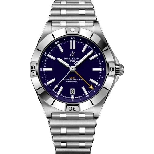 Breitling Chronomat Automatic GMT 40 NFL Baltimore Ravens Edition A32398D31Q1A1 40 mm kol saati
