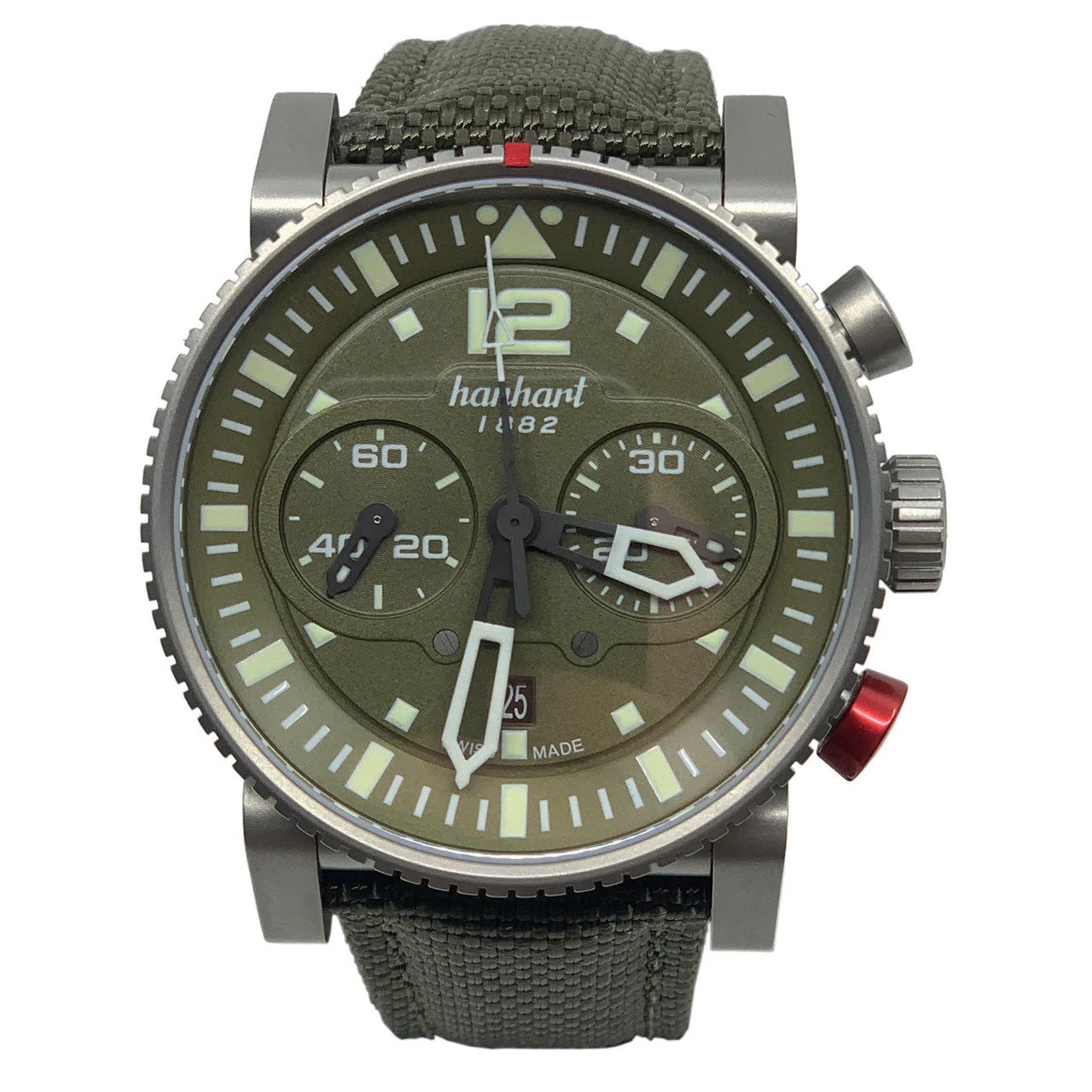 Hanhart Primus Urban Survivor Pilot CSNCZ268 44 mm kol saati
