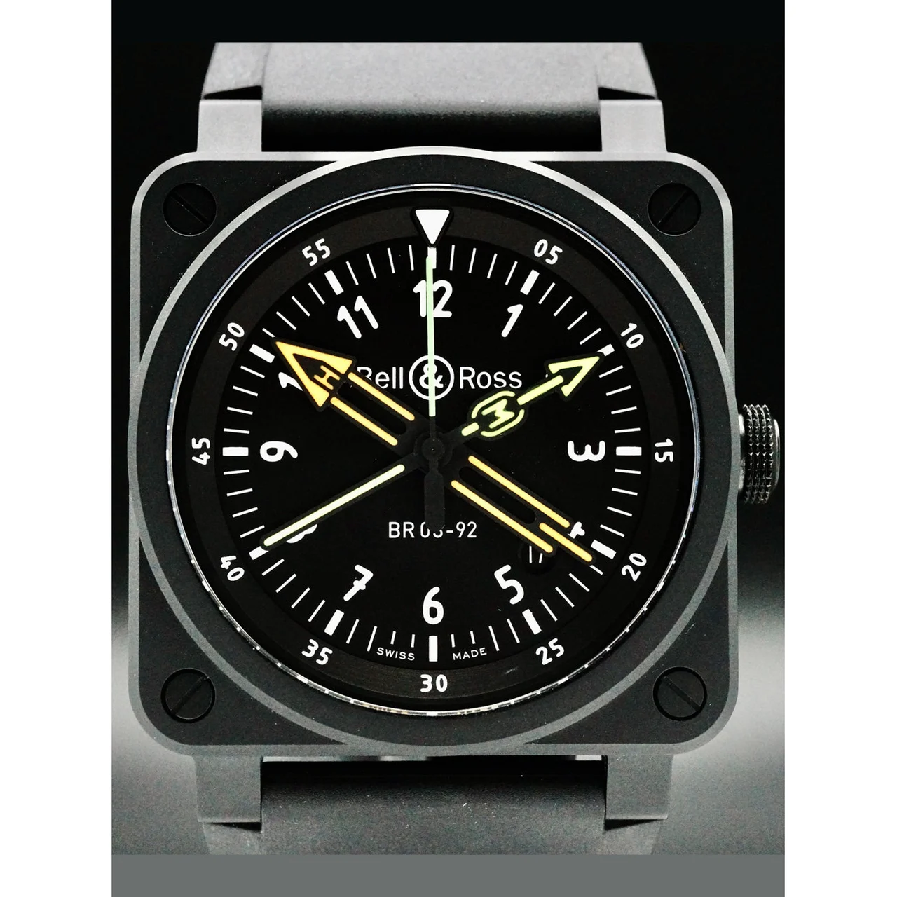 Bell & Ross Radiocompass BR0392-RCO-CE/SRB 210000051092 42 mm kol saati