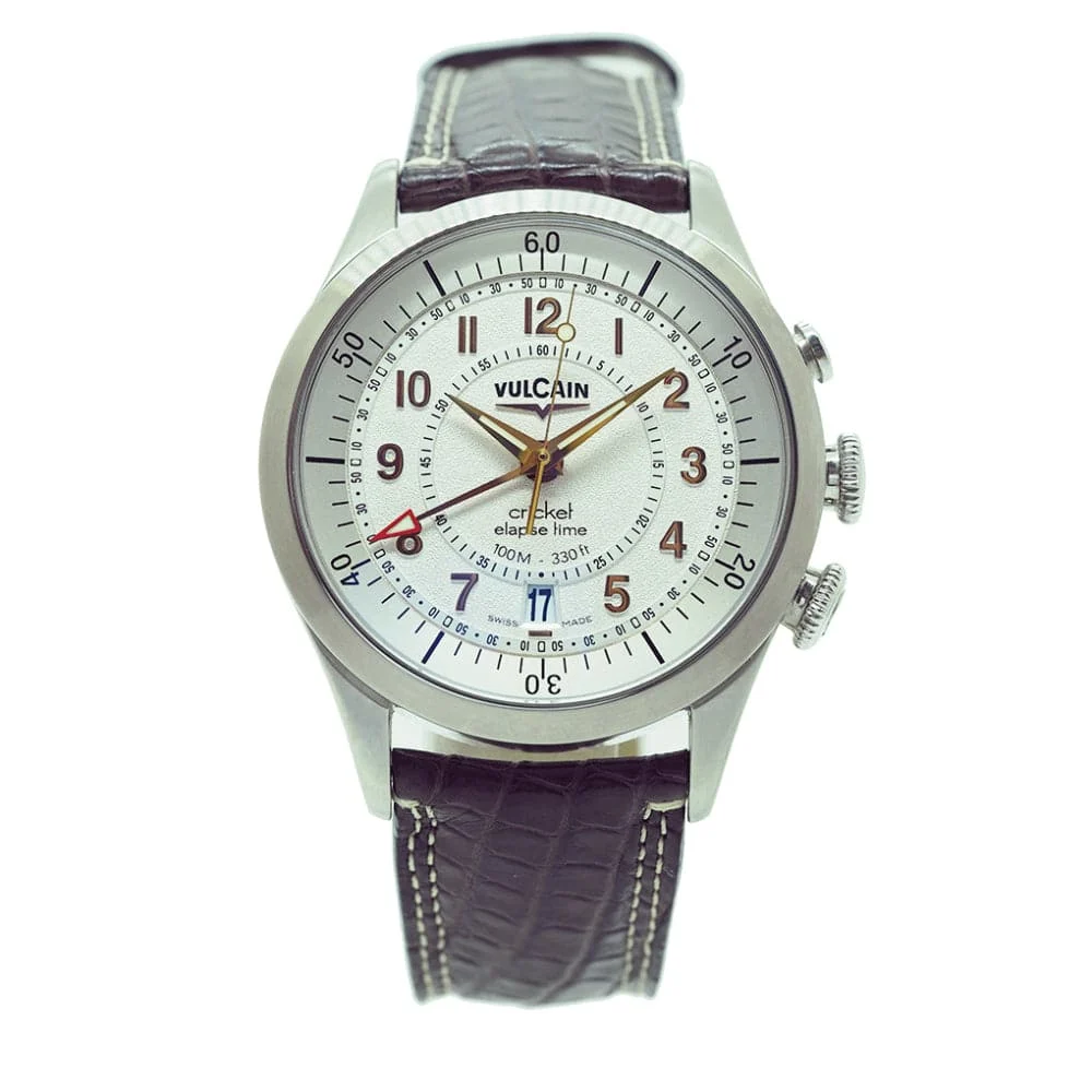 Vulcain Aviator Cricket VU110110.062LF 42 mm kol saati