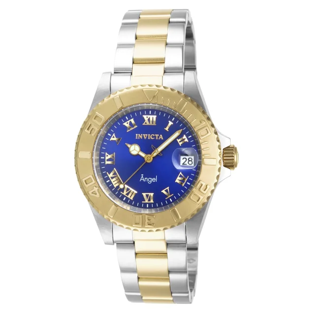 Invicta Angel Aureborne Swiss Ronda 515 Caliber Watch - 40mm, Steel, Gold (ZG-14363) kol s