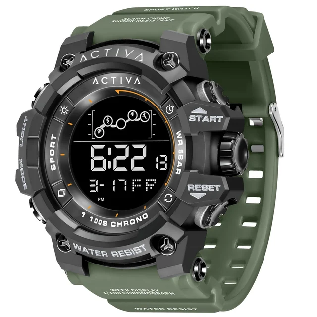 Activa Summit X Invicta Digital Watch - 50mm. Black (ACW8082-006) kol saati