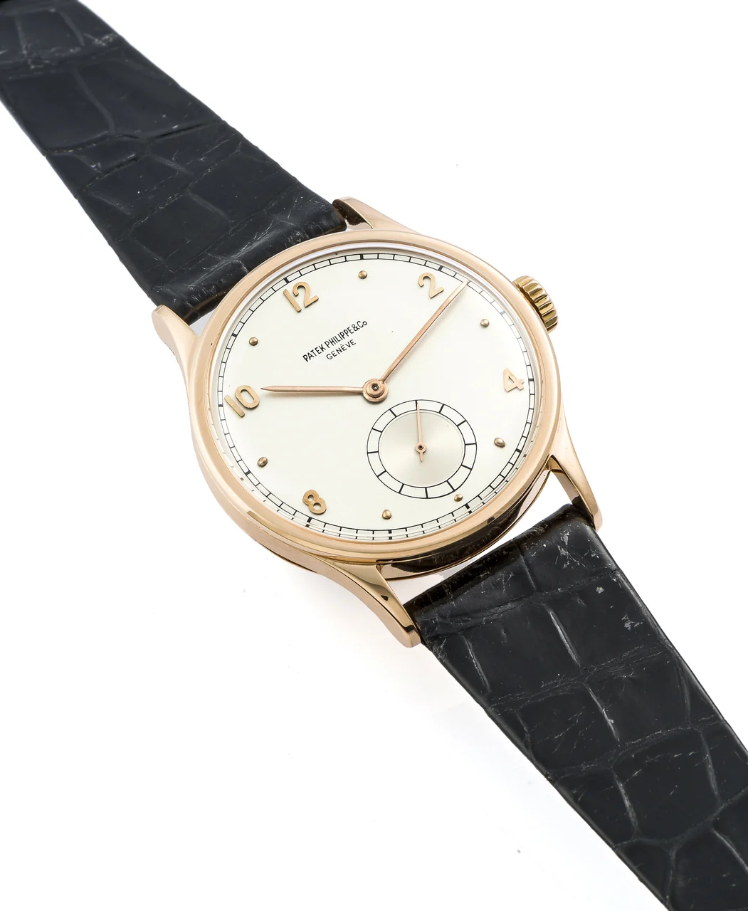 Patek Philippe PATEK PHILIPPE REF. 1509 ROSE GOLD Very fine and rare, manual-winding, 18K rose gold wristwatch. kol saati
