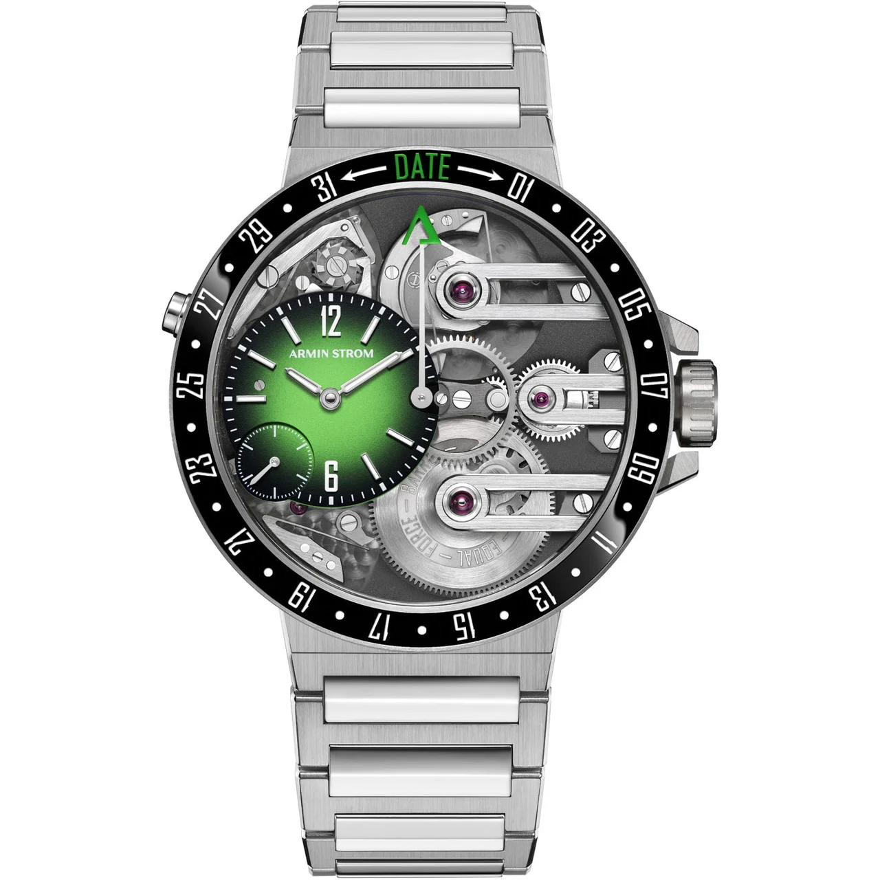 Armin Strom Orbit Lime Green ST25-OR.05 kol saati