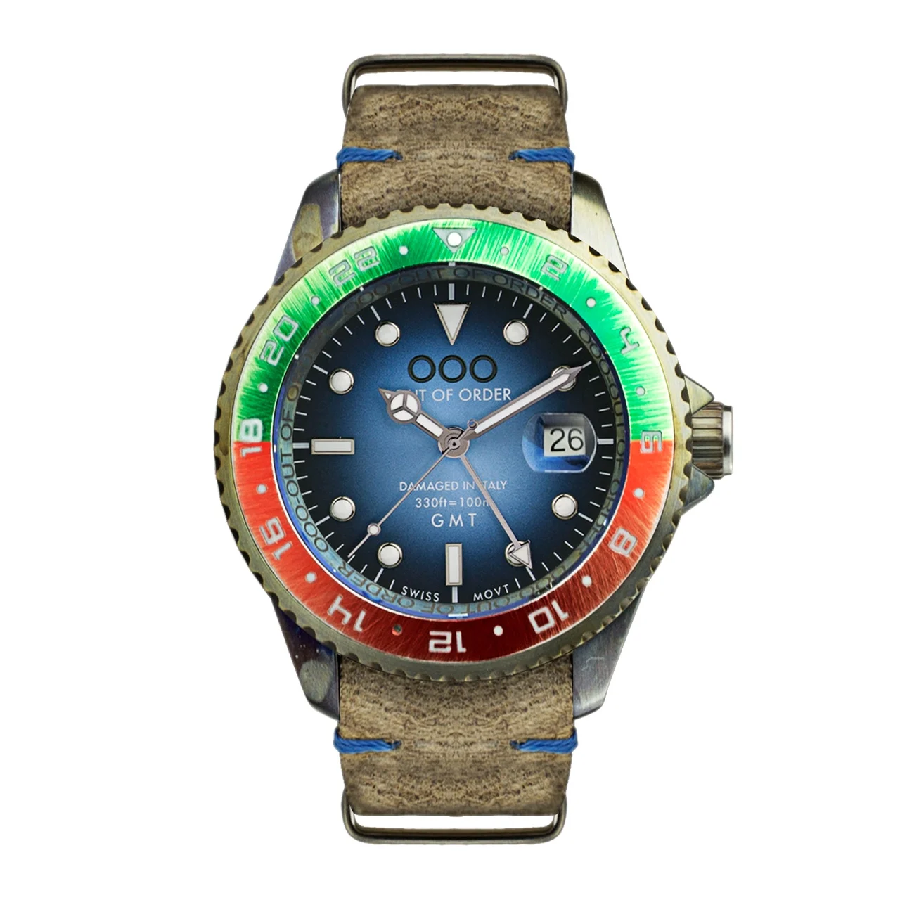 OOO Out of Order OOO.001-19.RO 44 mm kol saati