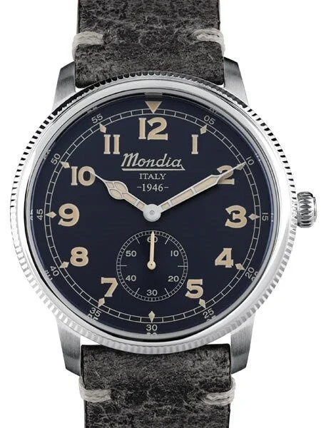 Mondia Quartz Watch with Coin-Edge Bezel #MI755SS-02GY-CP kol saati