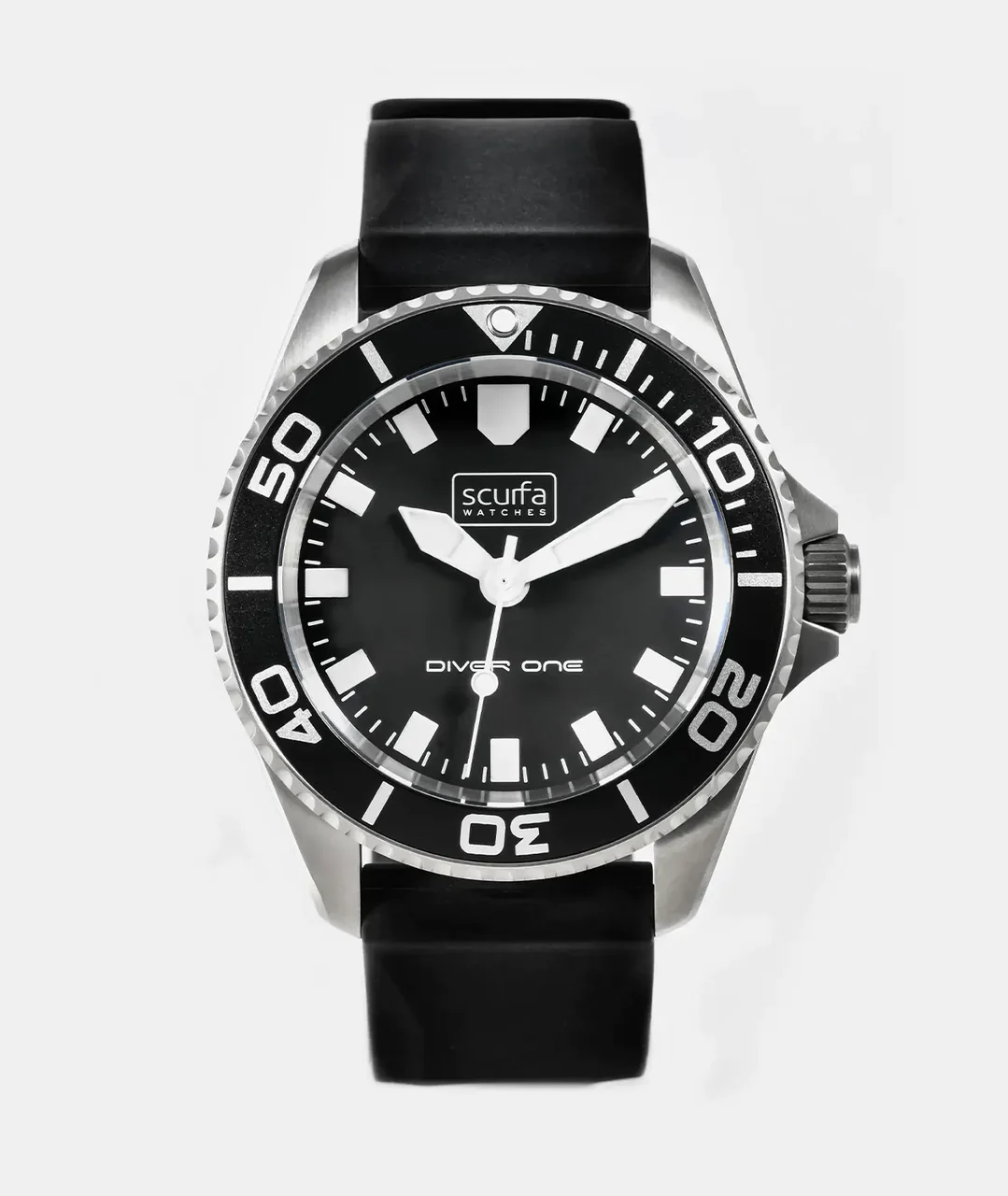 Scurfawatches D1-500-ND-TITANIUM-BLACK-24 40 mm kol saati