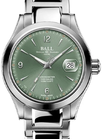 Ball Watch Co. Engineer III Ohio Chronometer Green Ref. NM9026C-S5CJ-GR - 904L Steel NM9026C-S5CJ-GR/BALL 40 mm kol saati