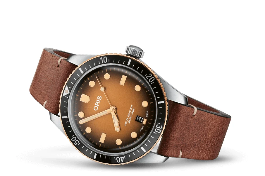 Oris Divers Sixty-Five Date 01 733 7707 4356-07 5 20 45 40 mm kol saati