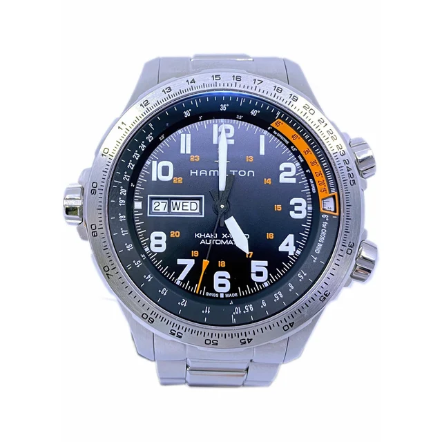 Hamilton Khaki Aviation X-Wind Day Date Auto H77755133 210000010686 kol saati