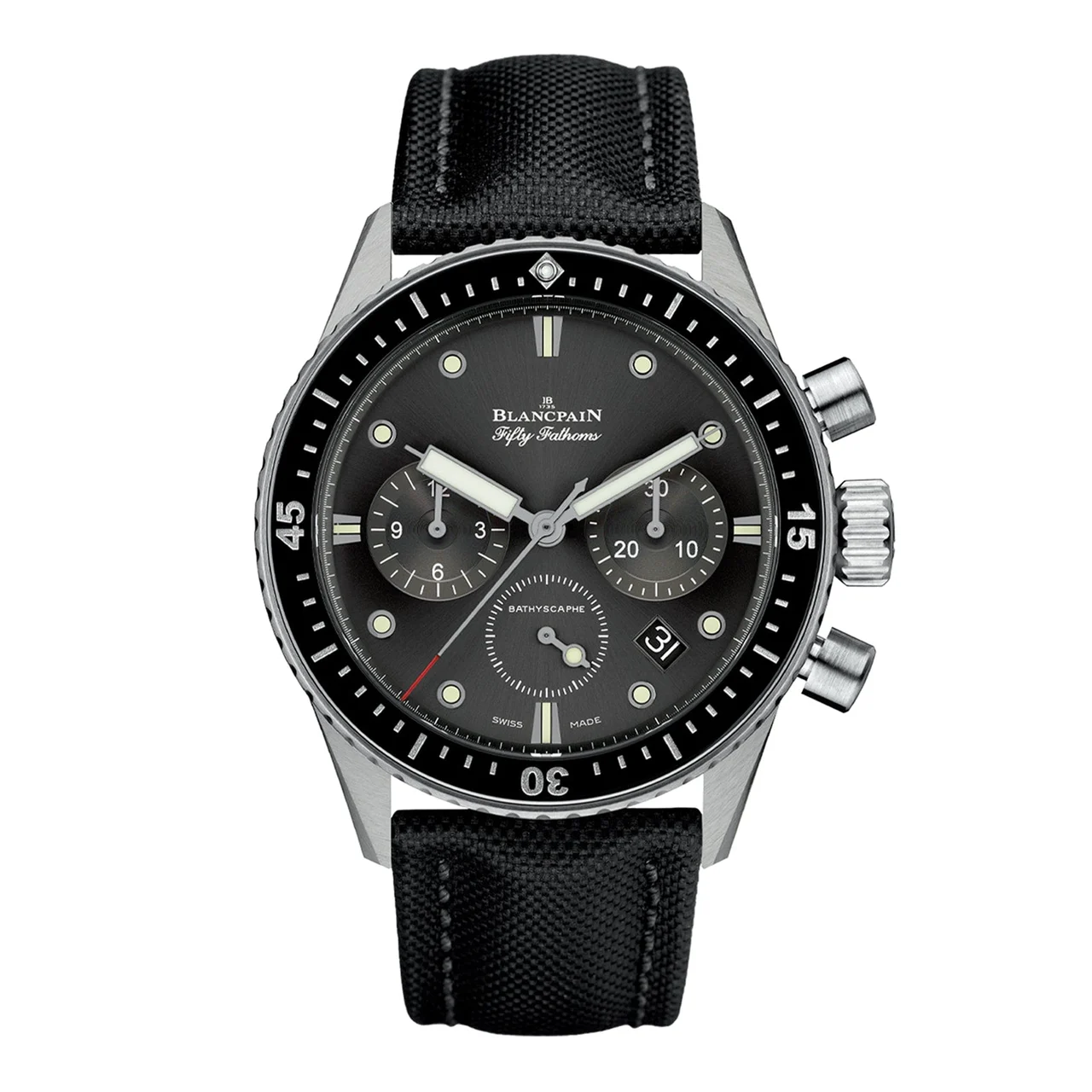 Blancpain Fifty Fathoms Bathyscaphe 17480272 43 mm kol saati