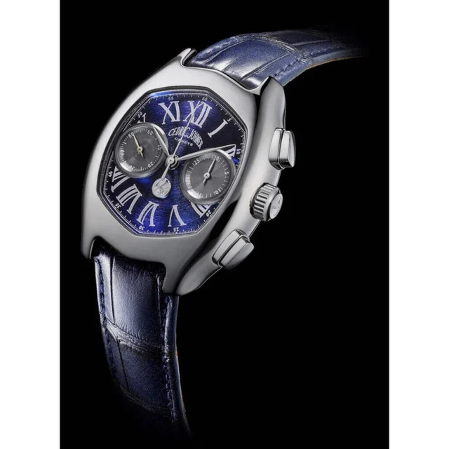 Cedric Johner Iconic Abyss Chronograph Limited Edition 30th Anniversary Blue dial CJ30-V1