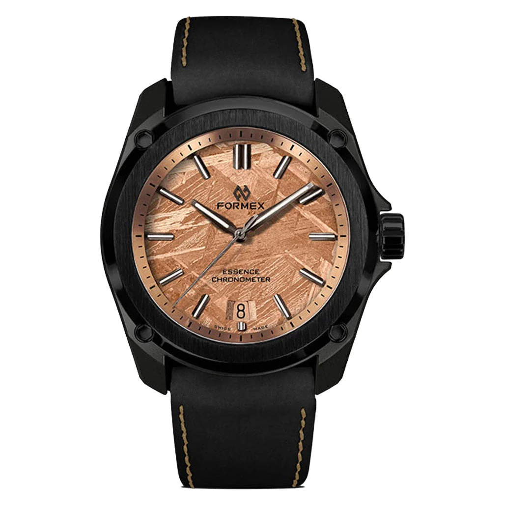Formex Essence Leggera FortyOne Chronometer with Space Gold Meteorite Dial #0331-4-6395-825 kol saati