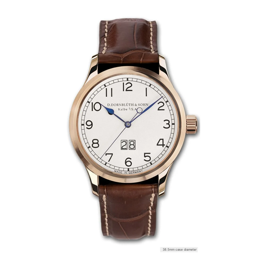 Dornblüth & Sohn DSQL2010-BIGDATE-GRRG 34 mm kol saati