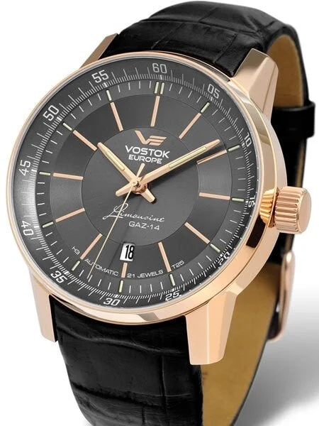 Vostok Europe Vostok-Europe GAZ Limo Grey Dial Watch with Trigalight Illumination 5659139