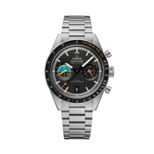 OMEGA Speedmaster Pilot 40.85mm - Black on Bracelet O33210415101002 kol saati