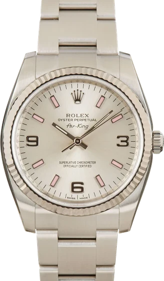 Rolex Air-King 114234 Factory Stickers kol saati