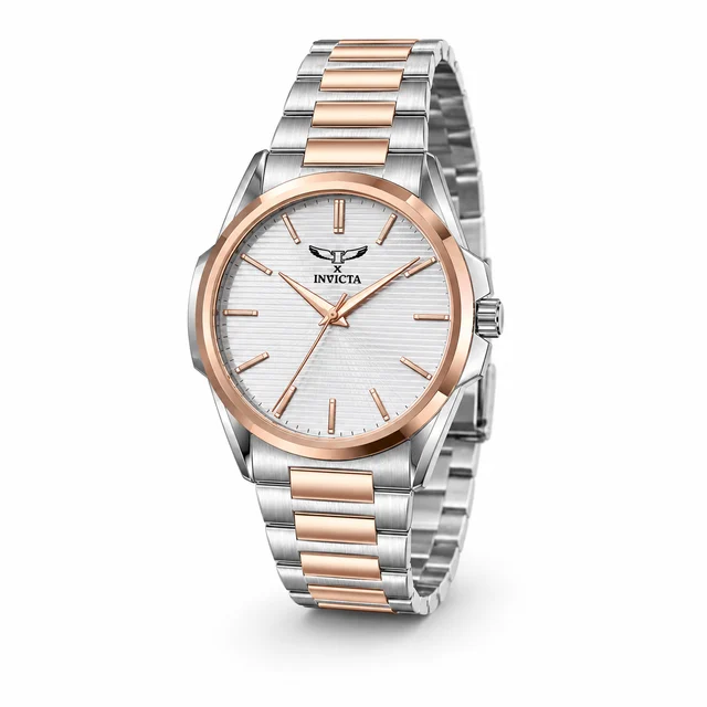 Invicta Specialty Watch - 44mm, Silver, Rose Gold (69975) kol saati
