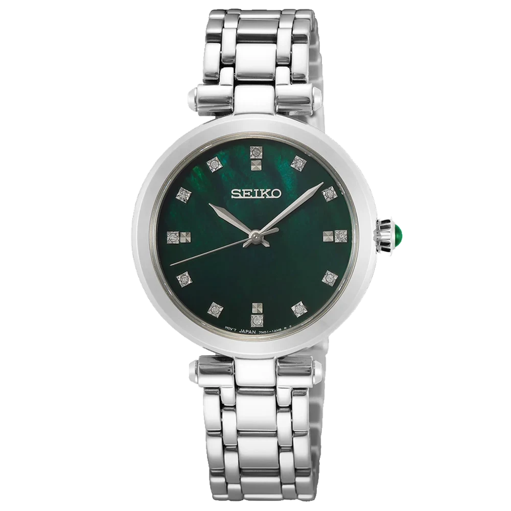 Seiko Pırlantalı SEIRZ535P 30 mm kol saati