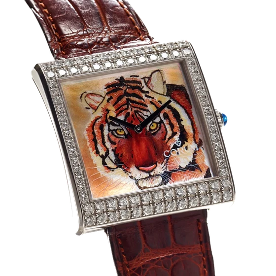 Corum CORUM REF. 055.182.69 BUCKINGHAM TIGER LIMITED EDITION kol saati