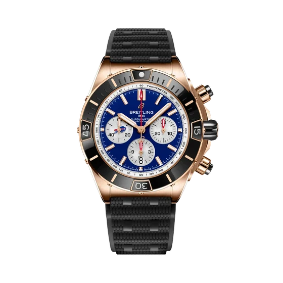 Breitling Super Chronomat B01 Chronograph 44 NFL Buffalo Bills Edition RB01366A1C3S1 kol s