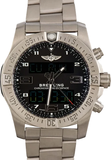 Breitling Exospace B55 Chronograph Digital Display EB5510H11B1E1 kol saati