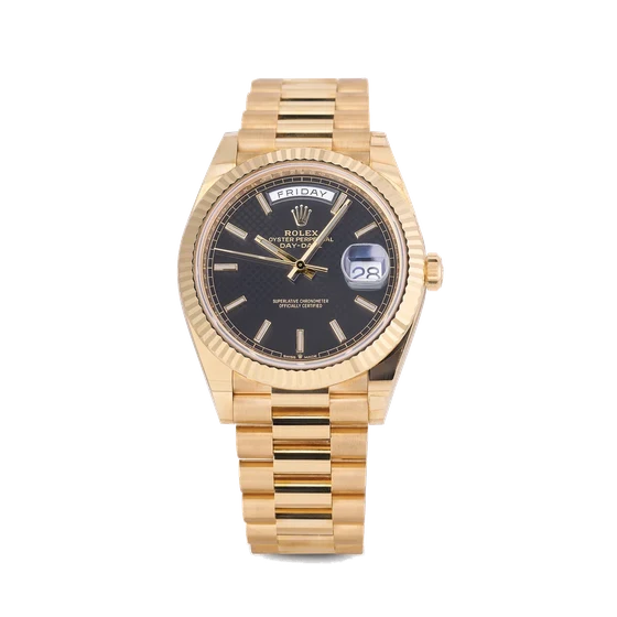 Rolex ROLEX REF. 228238, SELF-WINDING, CENTRE-SECONDS, DATE, DAY, "PRESIDENT" BRACELET; "D