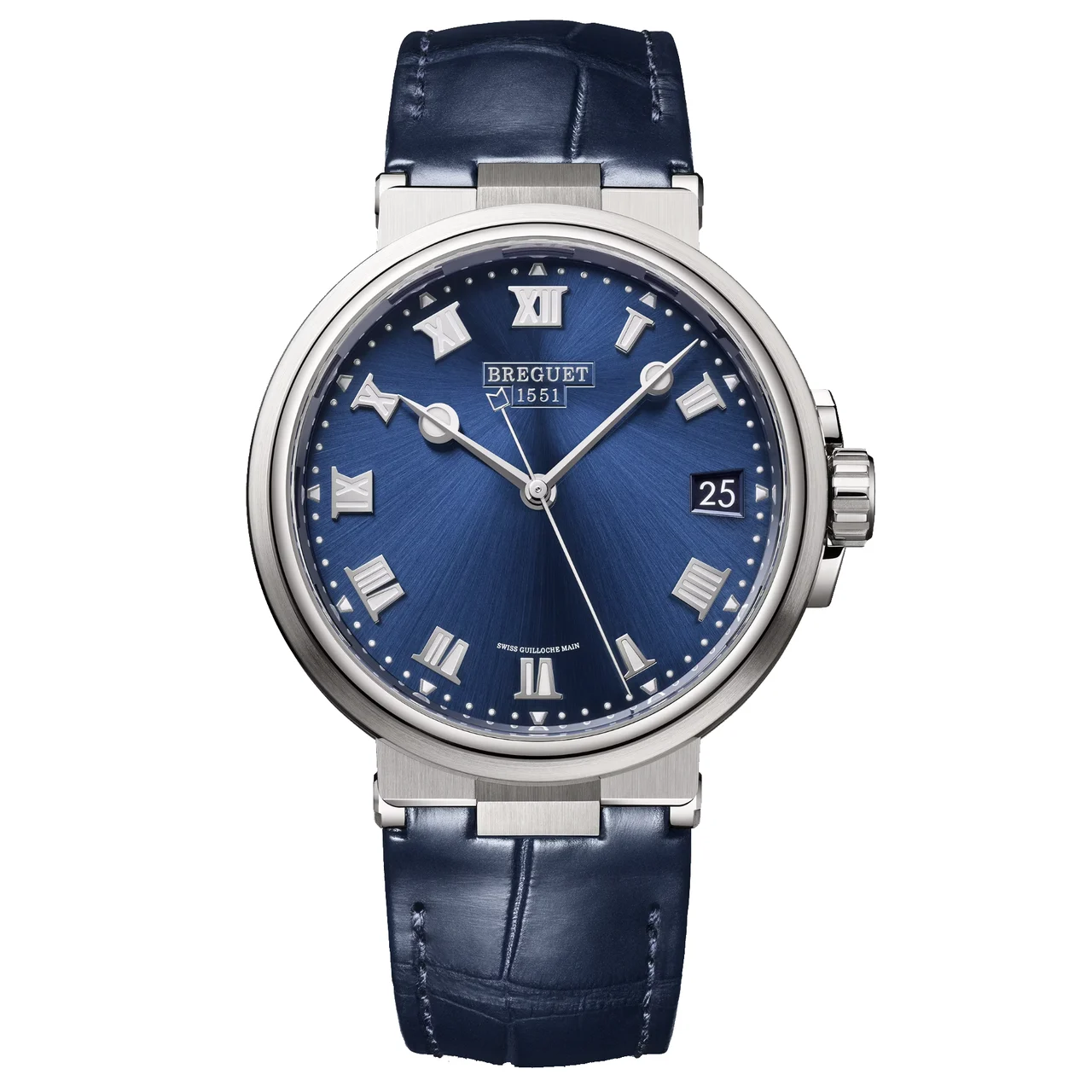 Breguet Marine Réf: 5517TI/Y1/9ZU 40 mm kol saati