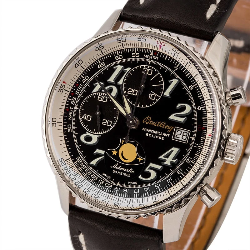 Breitling Montbrillant Eclipse A43030 41 mm kol saati