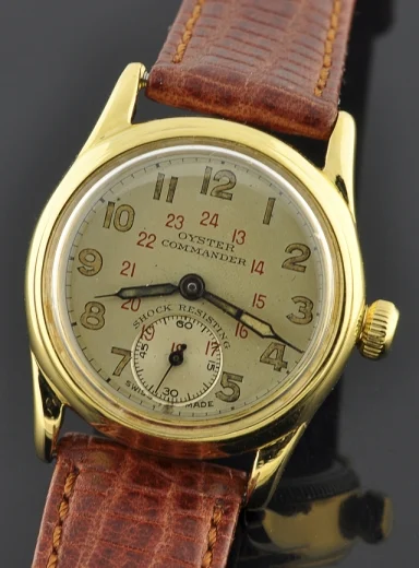 Rolex Oyster Commander WW2 Military Watch kol saati