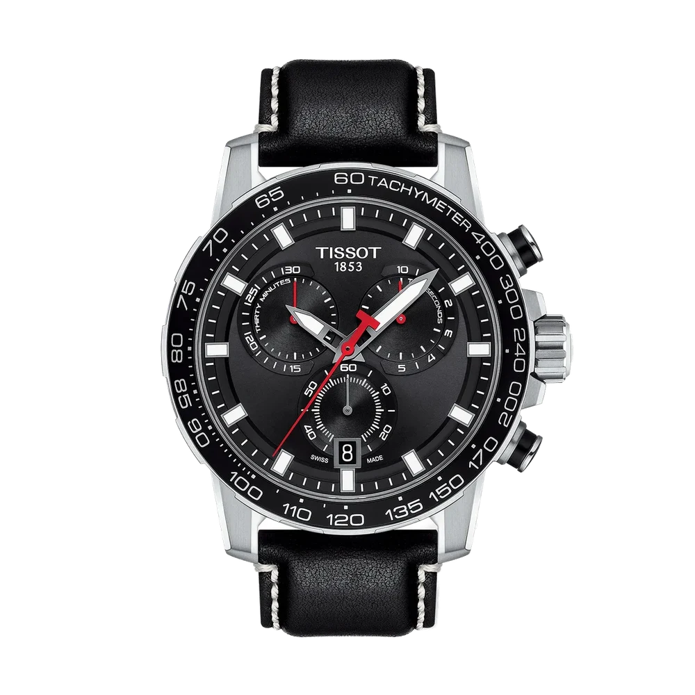 Tissot Supersport Chrono 45.5mm T1256171605100 45.5 mm kol saati