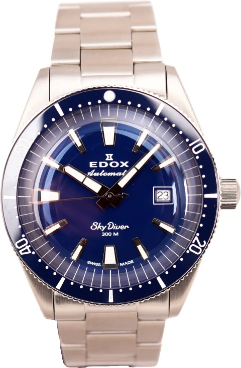 EDOX Skydiver PRE083 42 mm kol saati