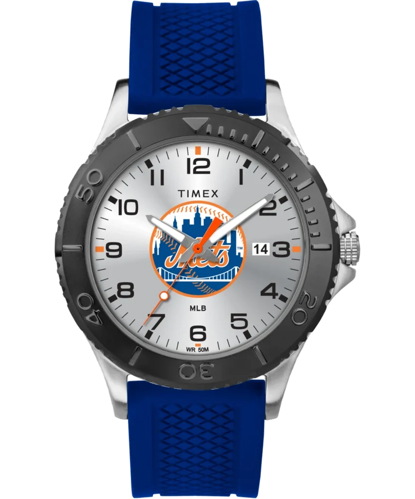 Timex Gamer Royal Blue New York Mets TWZBMETMN 42 mm kol saati