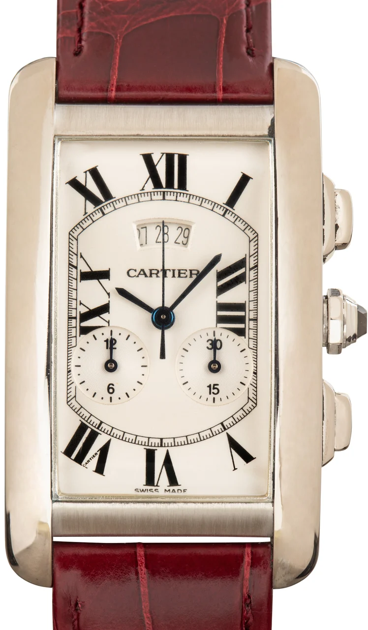 Cartier Tank Américaine Chronograph W2605956 kol saati