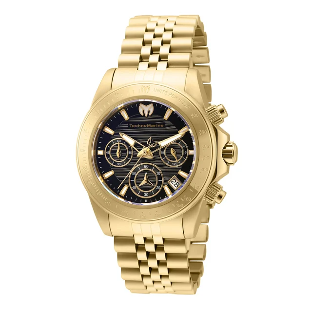 Invicta TechnoMarine Manta Ray Watch - 38mm, Gold (TM-219030) kol saati