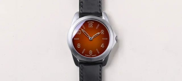 anOrdain Orange Fumé gb-orange-fume kol saati