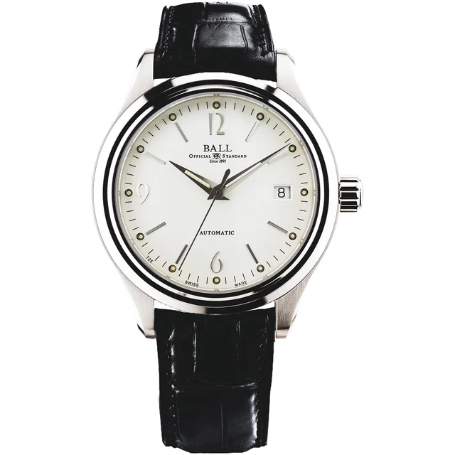 Ball Trainmaster Streamliner NM1060D-LJ-WH kol saati